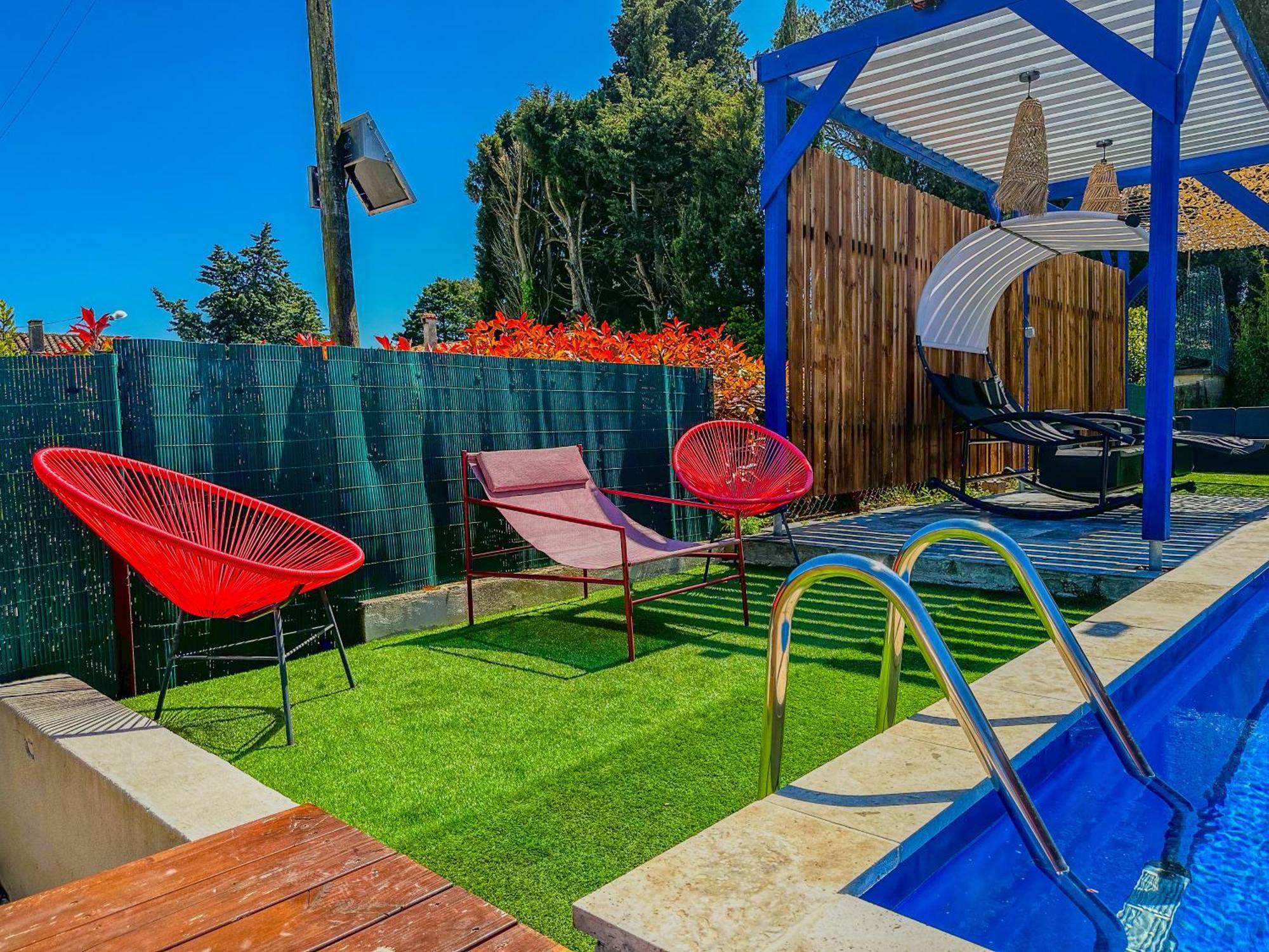 Loft Modern Avec Jardin Piscine Et Pool House Villa Lavalette Luaran gambar